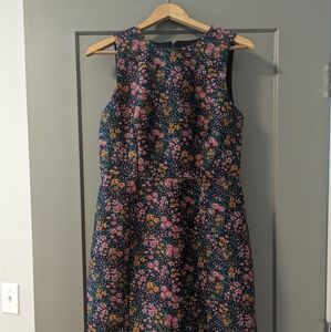 JCrew Jacquard Sheath Dress Size 8